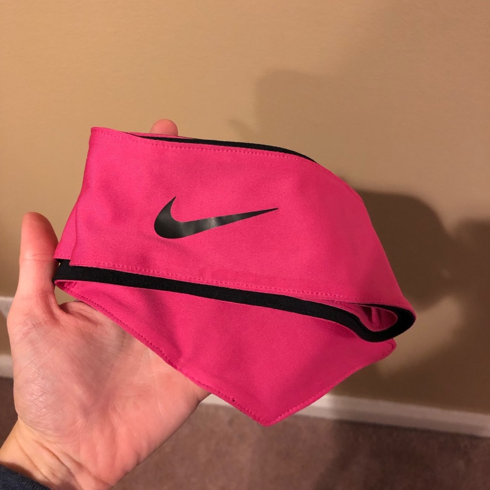 Double sided Nike head tie/headwrap